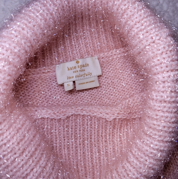 Kate Spade Sparkly Turtleneck Sweater - Picture 3 of 8